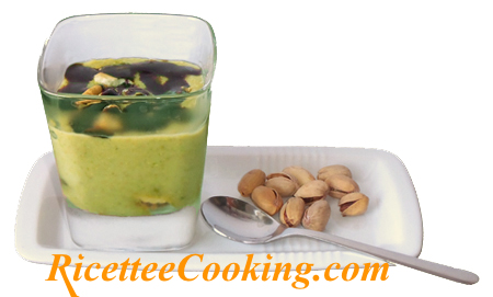 Semifreddo al pistacchio con Nutella